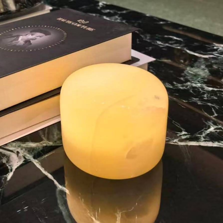 Natural Marble Glow Lamp